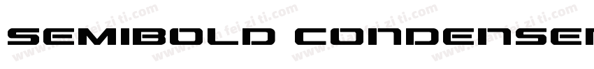SemiBold Condensed字体转换